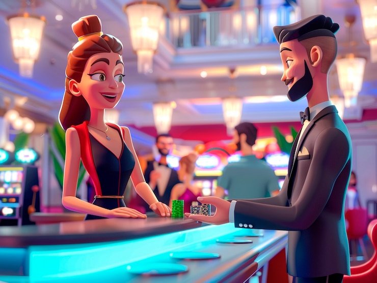 Ilustrasi keamanan data dan kontrol privasi akun di platform hiburan online
